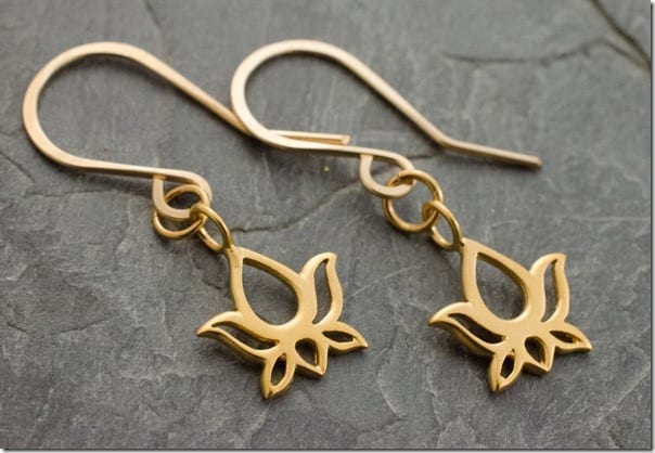 golden-lotus-drop-earrings