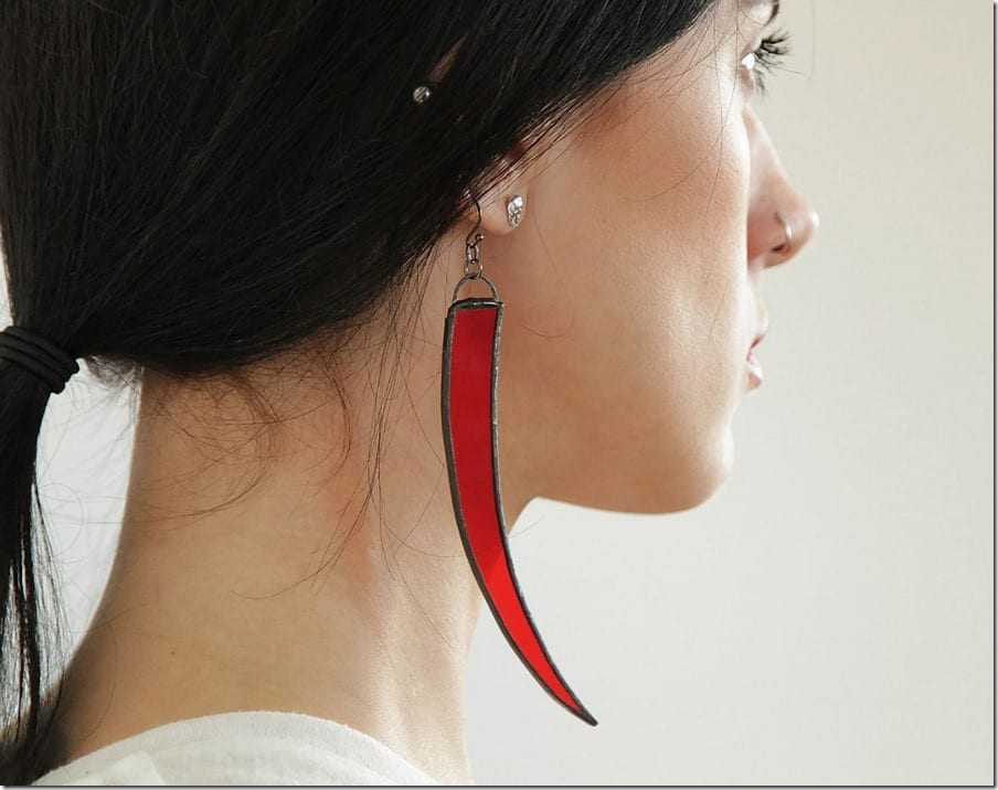 gothic-red-long-chili-earrings