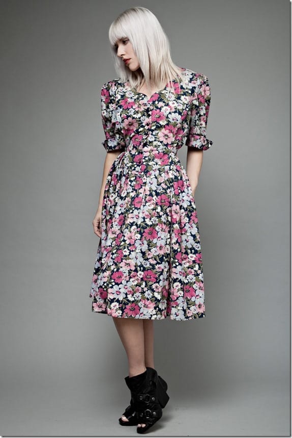 vintage-90s-floral-puff-sleeve-dress