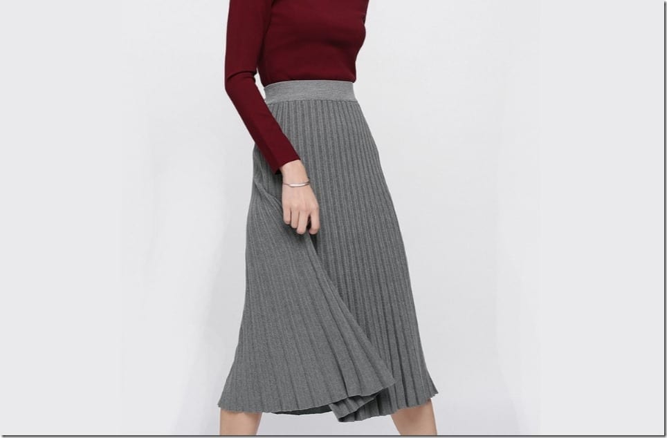 Fashionista NOW: Pleated Skirt Styles For Your Christmas 2017 OOTD