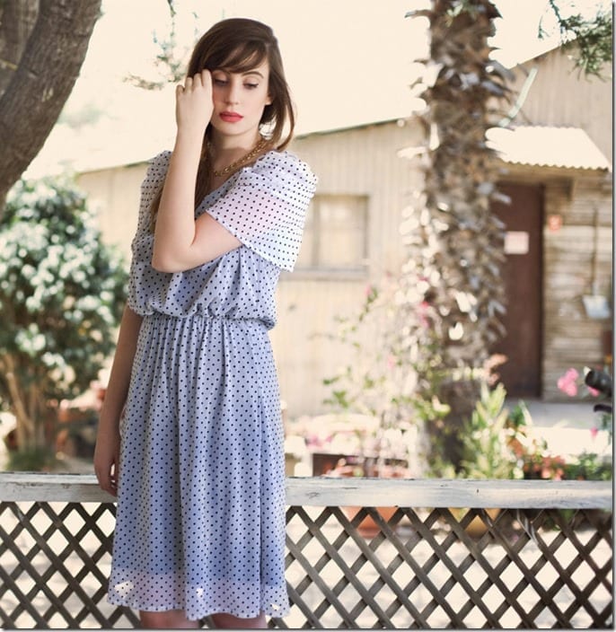 shoulder-peek-a-boo-polka-dot-dress