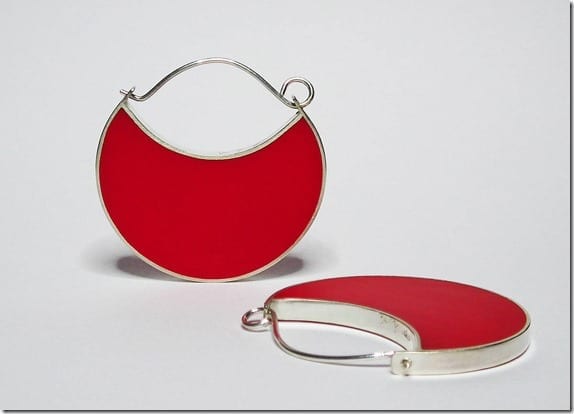 sterling-silver-red-hoop-statement-earrings