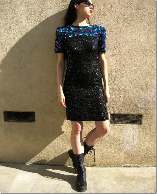 vintage-80s-statement-sequin-party-dress