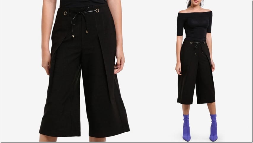 black-waist-tie-dressy-pleated-culottes