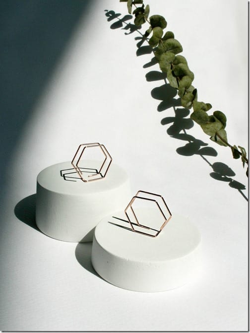 double-hexagon-geometric-earrings