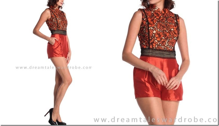 orange-lace-cheongsam-playsuit