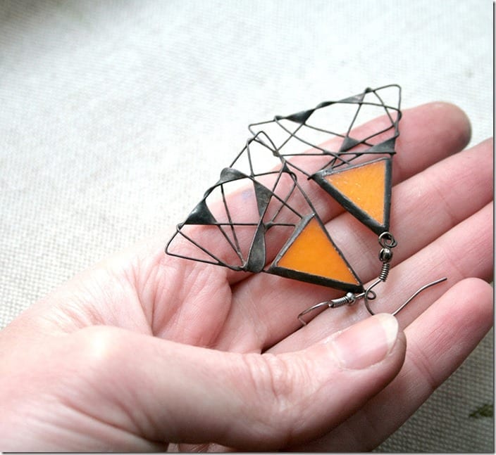 orange-triangle-stained-glass-earrings