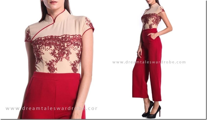 red-mesh-lace-cheongsam-culotte-jumpsuit