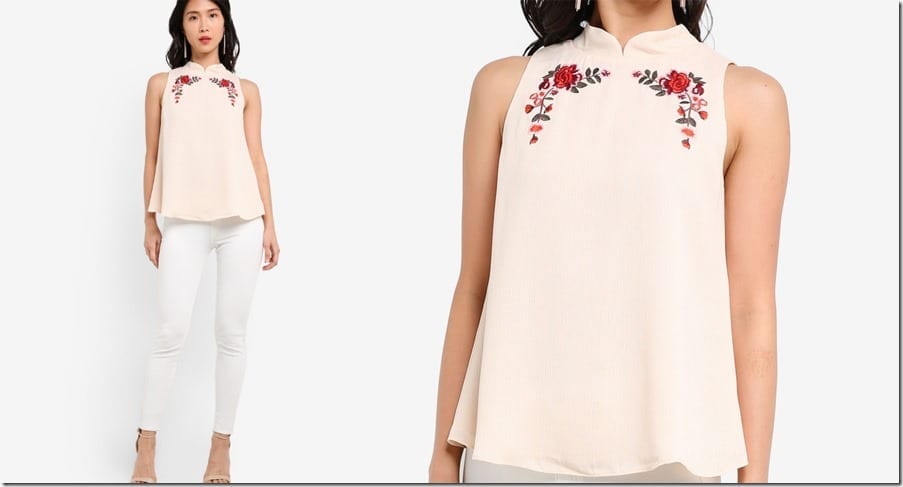 beige-embroidered-mandarin-collar-top