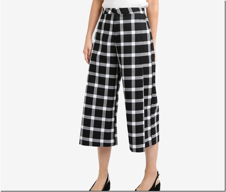 gingham-plaid-pleated-culottes