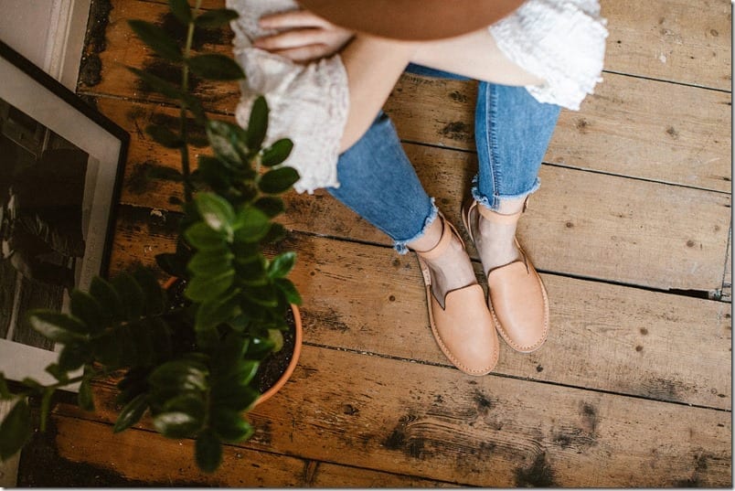 light-brown-ankle-strap-loafer-sandals