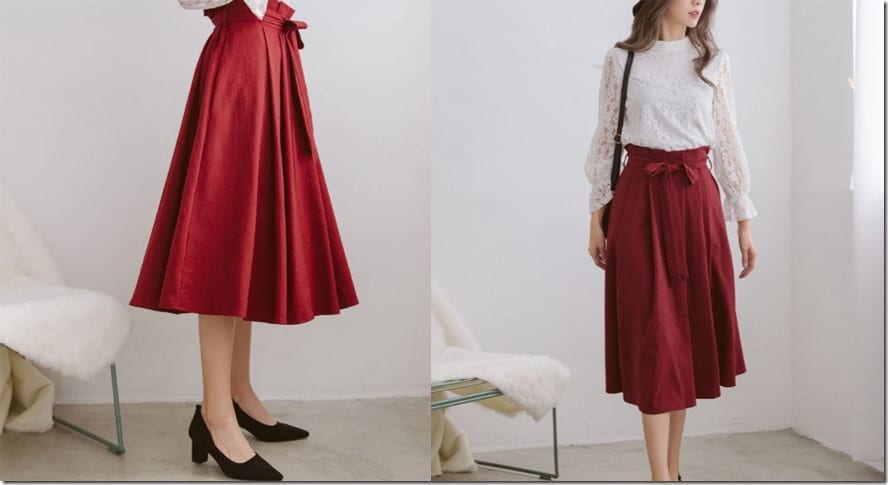 The Paperbag Waist Midi Skirt Fashion Trend