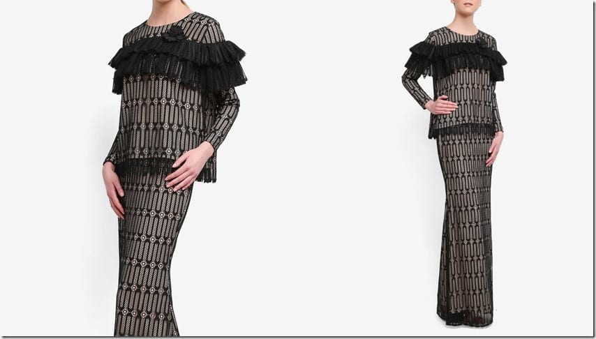 black-tiered-lace-kurung