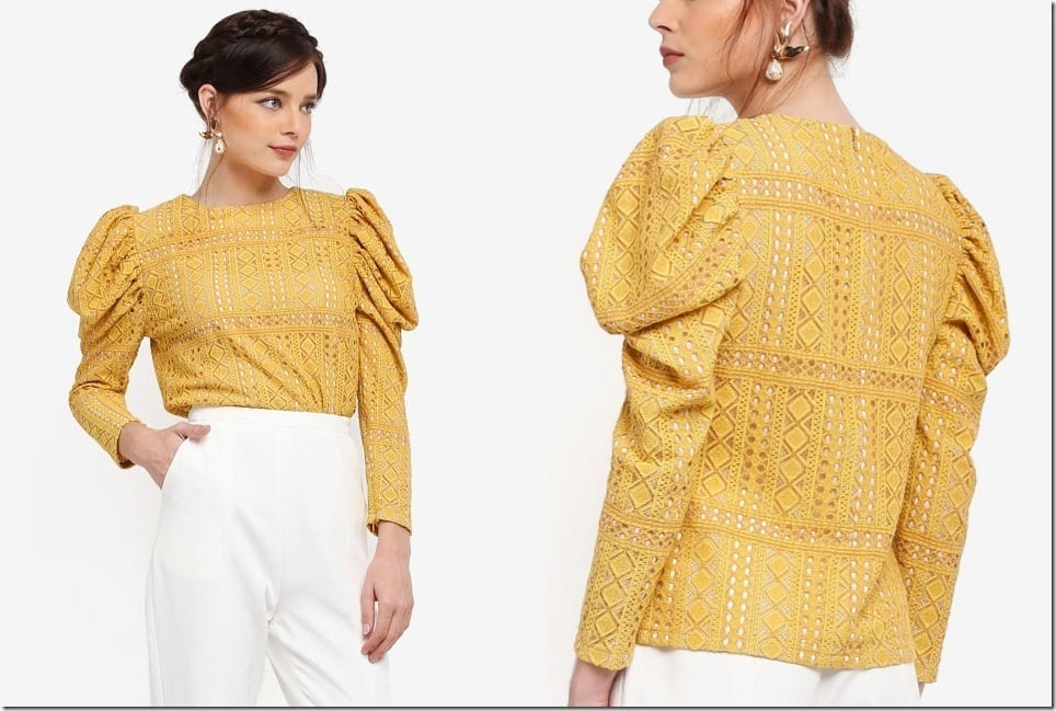 The Gigot Sleeve Blouse To Complete Your Retro Romantic OOTD