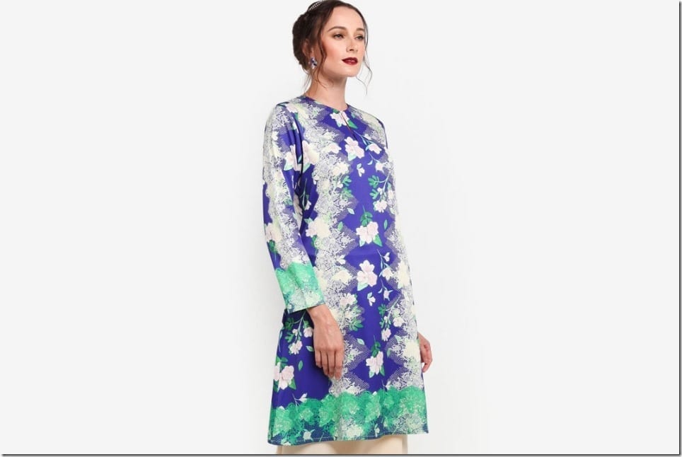 The Modern Kurung Pahang Style By Melinda Looi For Raya 2018