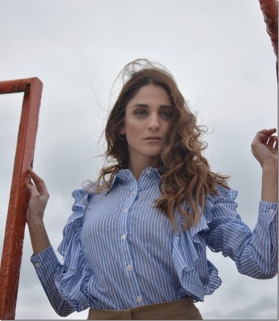 ruffle-detail-baby-blue-stripe-shirt