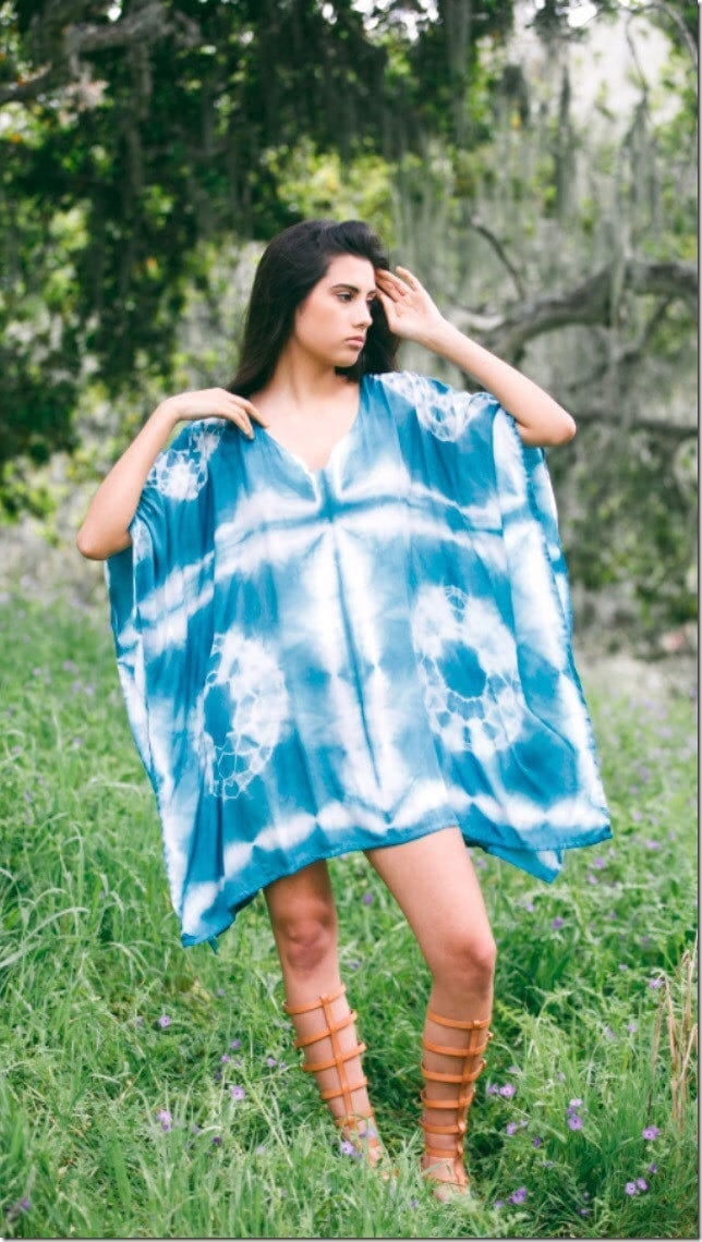 teal-shibori-kaftan-dress