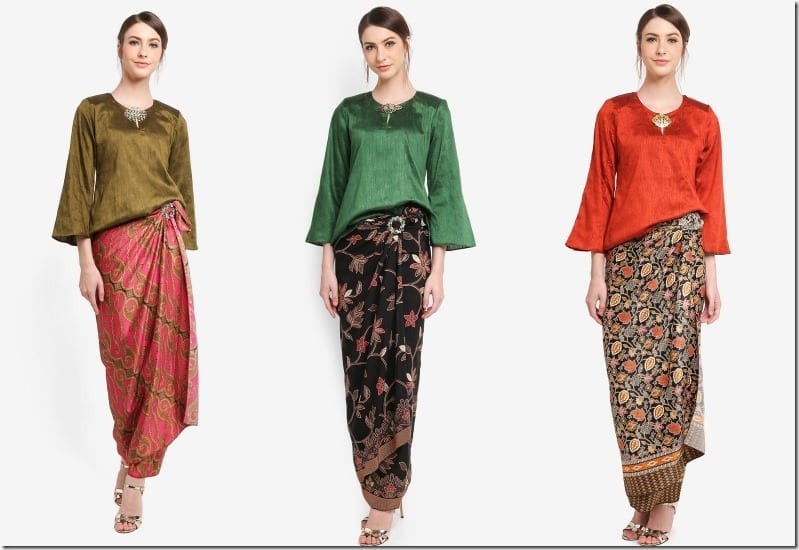 Baju Raya 2018 Idea ~ Modern Kedah Kurung With Pario Style Skirt