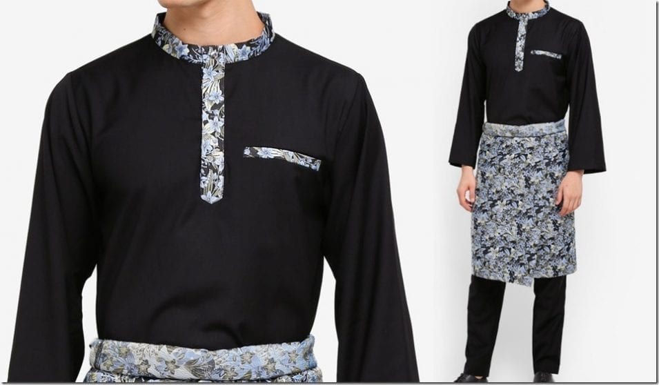 Fashionista NOW: Jacquard Baju Melayu Style For Raya 2018 ...