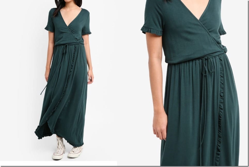 The Wrap Maxi Dress Style With Casual Chill Vibes