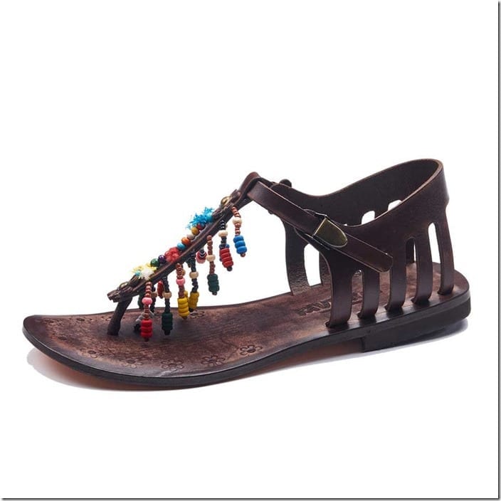 colorful-beaded-engraved-leather-thong-sandals