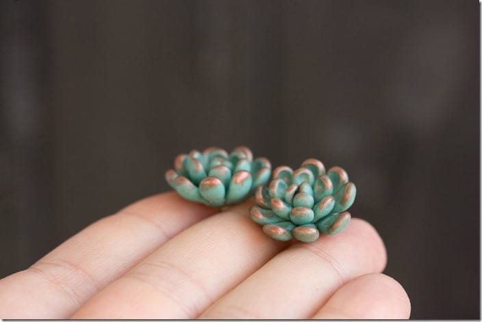 green-gold-succulent-stud-earrings