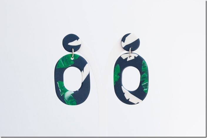 navy-tropical-drop-hoop-earrings