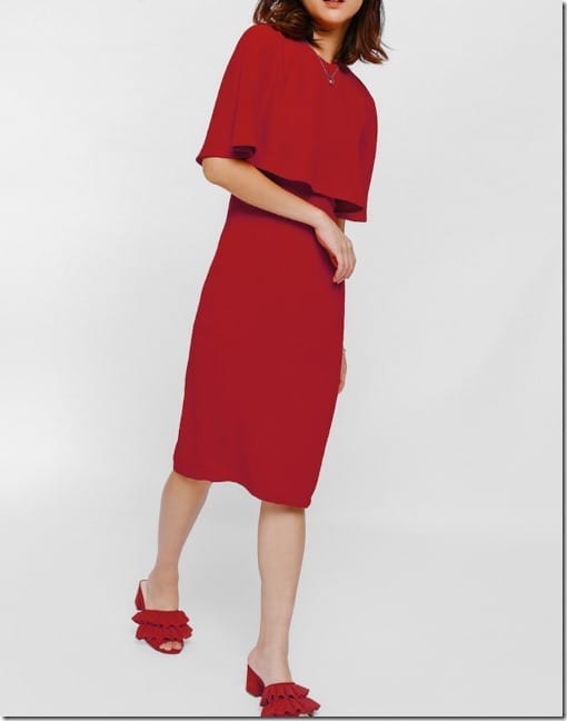 red-layered-bodice-midi-dress