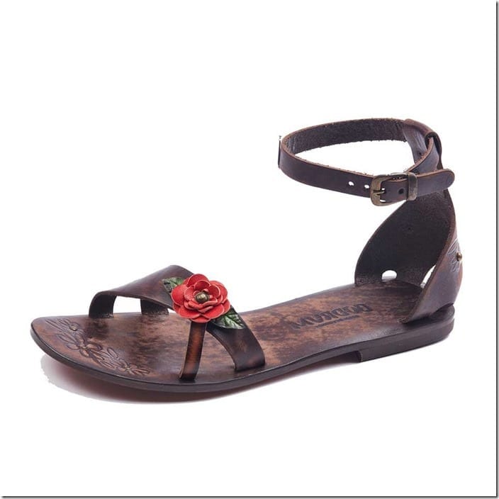 rose-engraved-ankle-wrap-leather-sandals