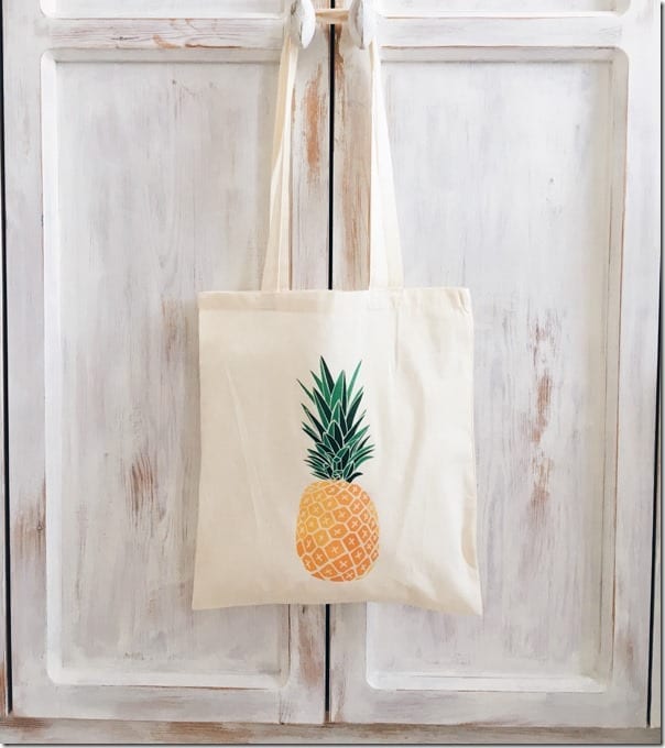 pineapple-fruit-canvas-tote-bag