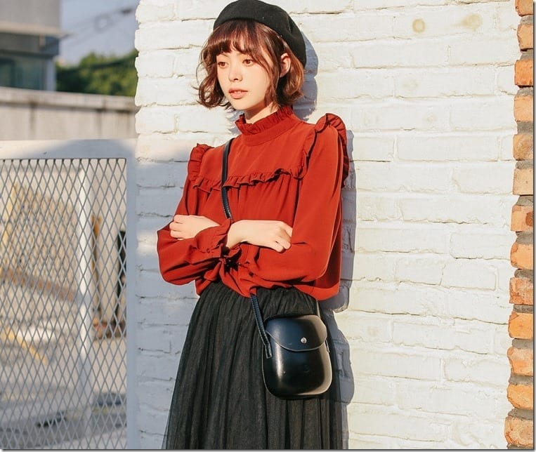 Fashionista NOW: Wear This Frill High Neck Blouse And Exude 80s Retro Style  Vibe