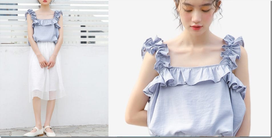 ruffle-sleeveless-blouse