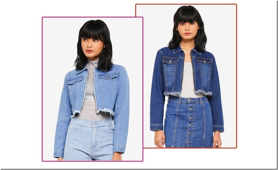 The Chic Crop Denim Jacket For Casual OOTD In Unpredictable Weather