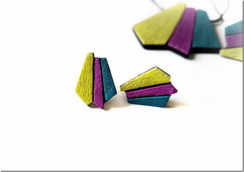 colorful-geometric-stud-earrings