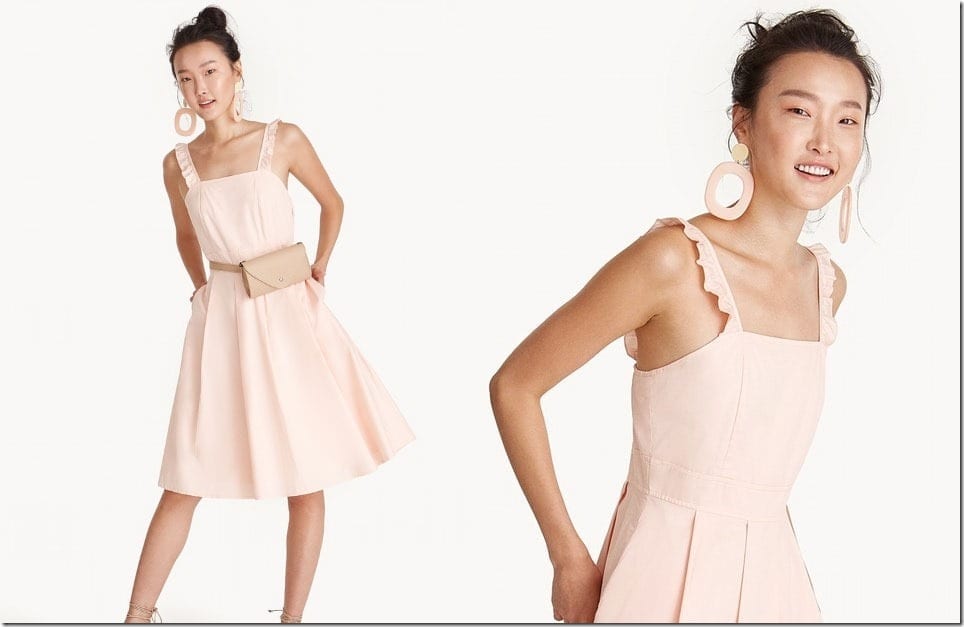 Fashionista NOW: The Summer Square Neck Dress With Sweet Ruffle Straps