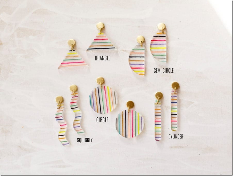 stripe-clear-acrylic-earrings