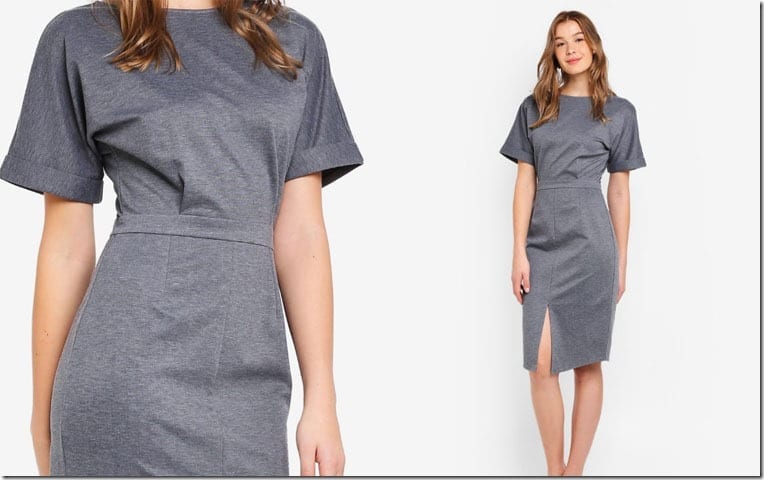 grey-drop-shoulder-dress