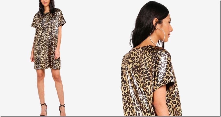 shiny-leopard-shift-dress