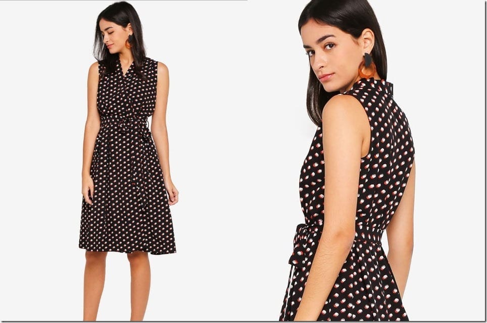 The Sleeveless Midi Wrap Dress Style Inspiration