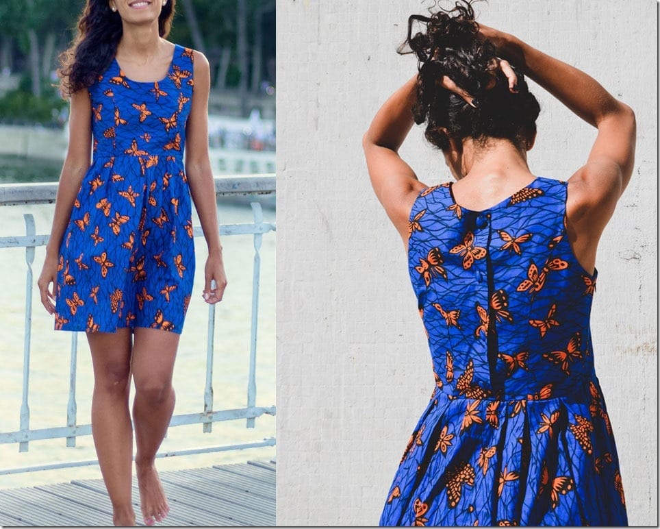 african-print-butterfly-blue-dress