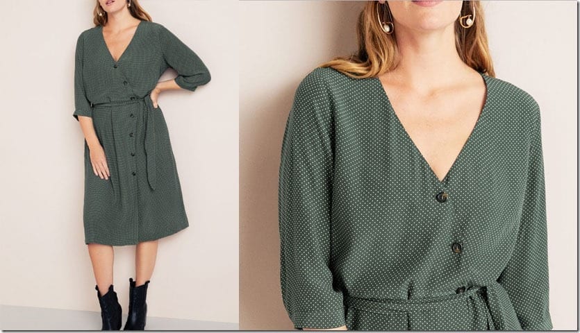 green-dot-plus-size-wrap-dress