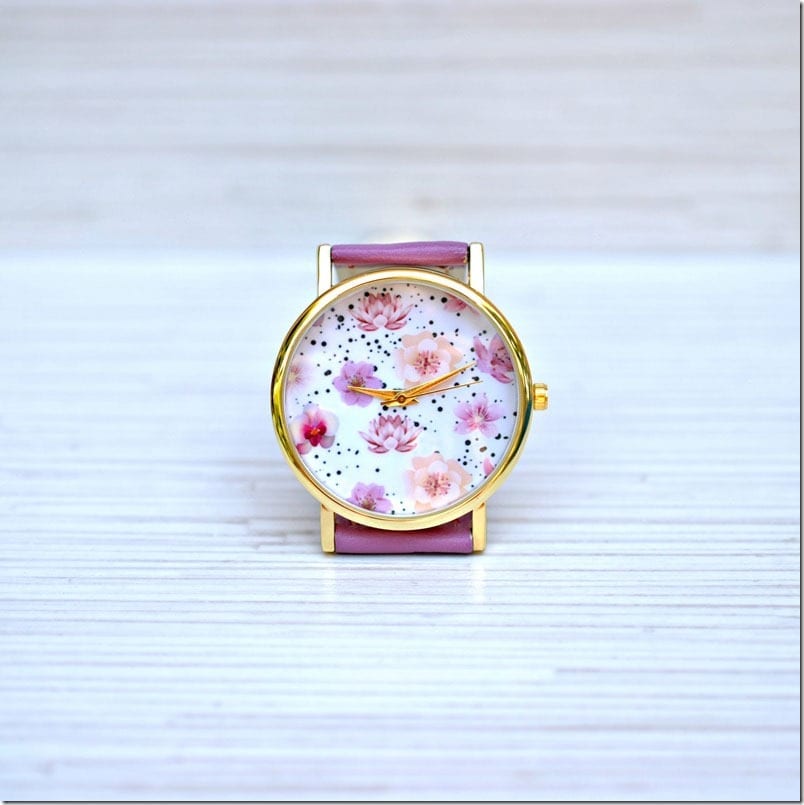 lotus-flower-statement-watch