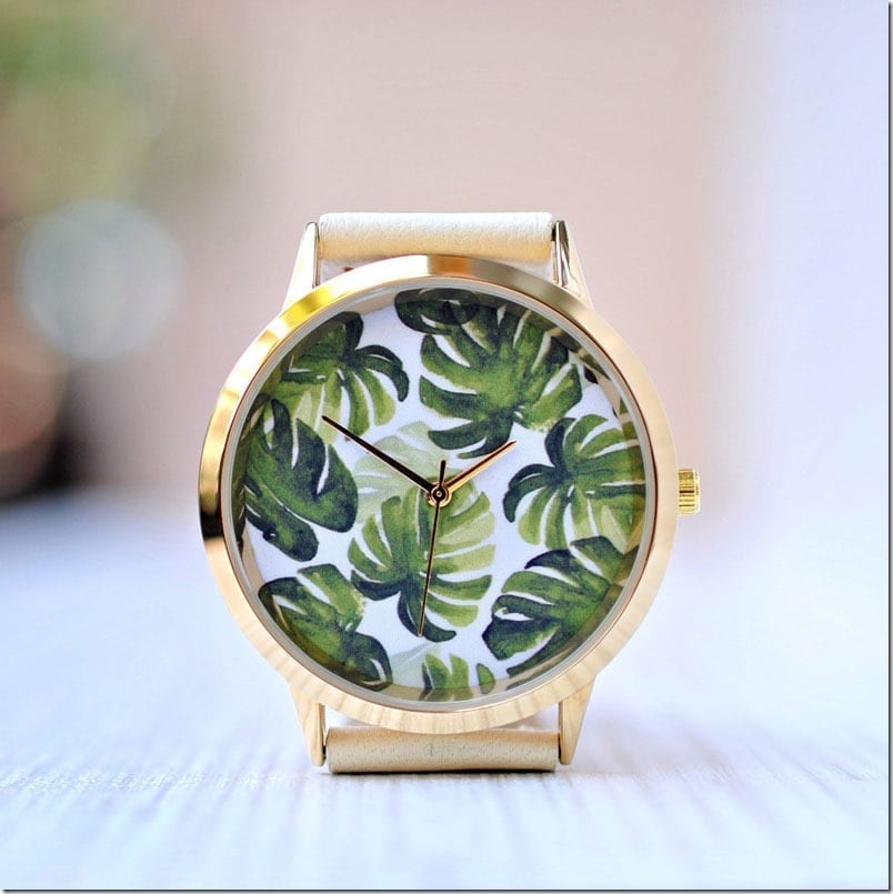 monstera-leaf-statement-watch