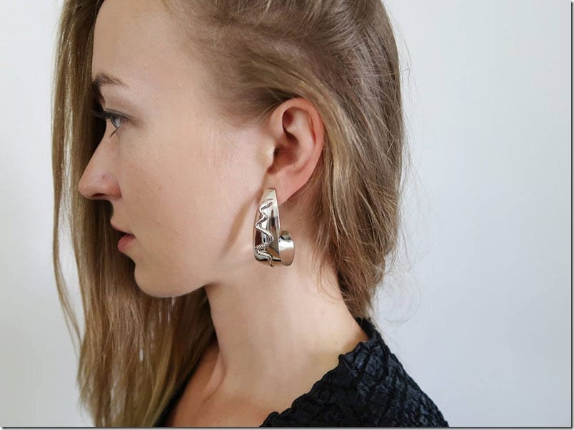 vintage-sculptural-hoop-earrings