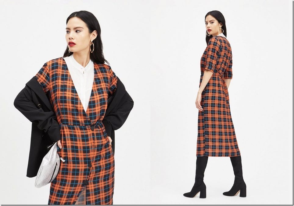 4 CHIC Check Midi Dresses For A Low Key But Extra Party Look