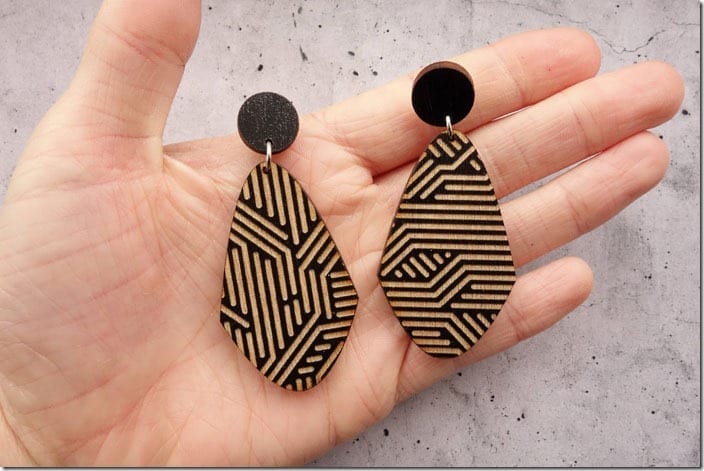 circuit-inspired-wood-earrings