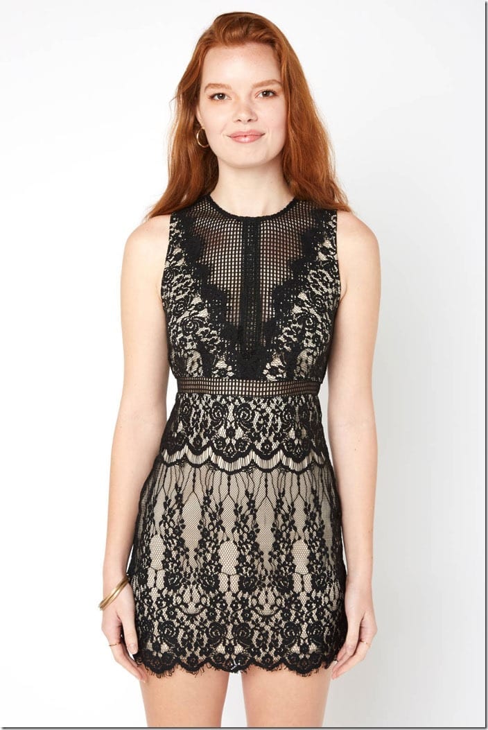 Little Black Dresses In Spellbinding Lace To Ring In The New Year