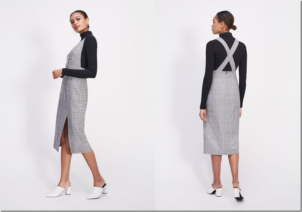 CHIC Check Midi Dresses For A Low Key But Extra Party Look