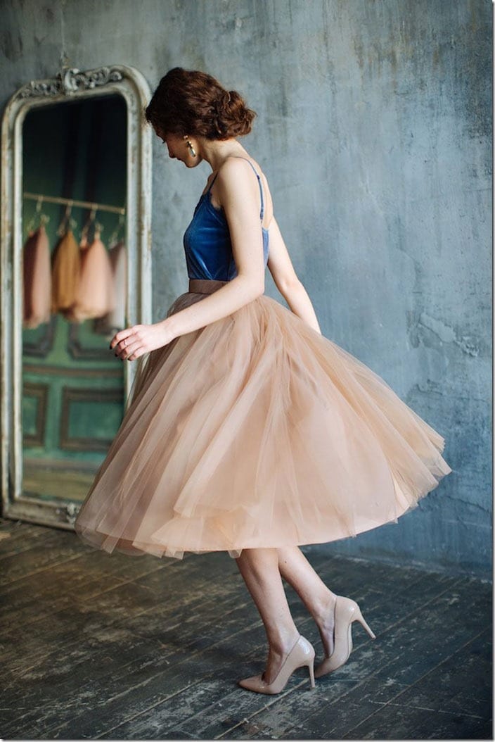 Slip Into The Fluffiest Tulle Skirts And Slay Your Party Look Ballerina