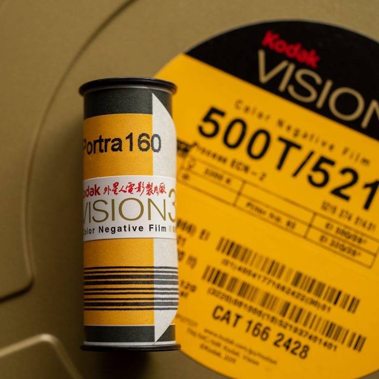 Kodak Vision3 500T Cinema Film 5219 Series ( 120mm Medium Format )